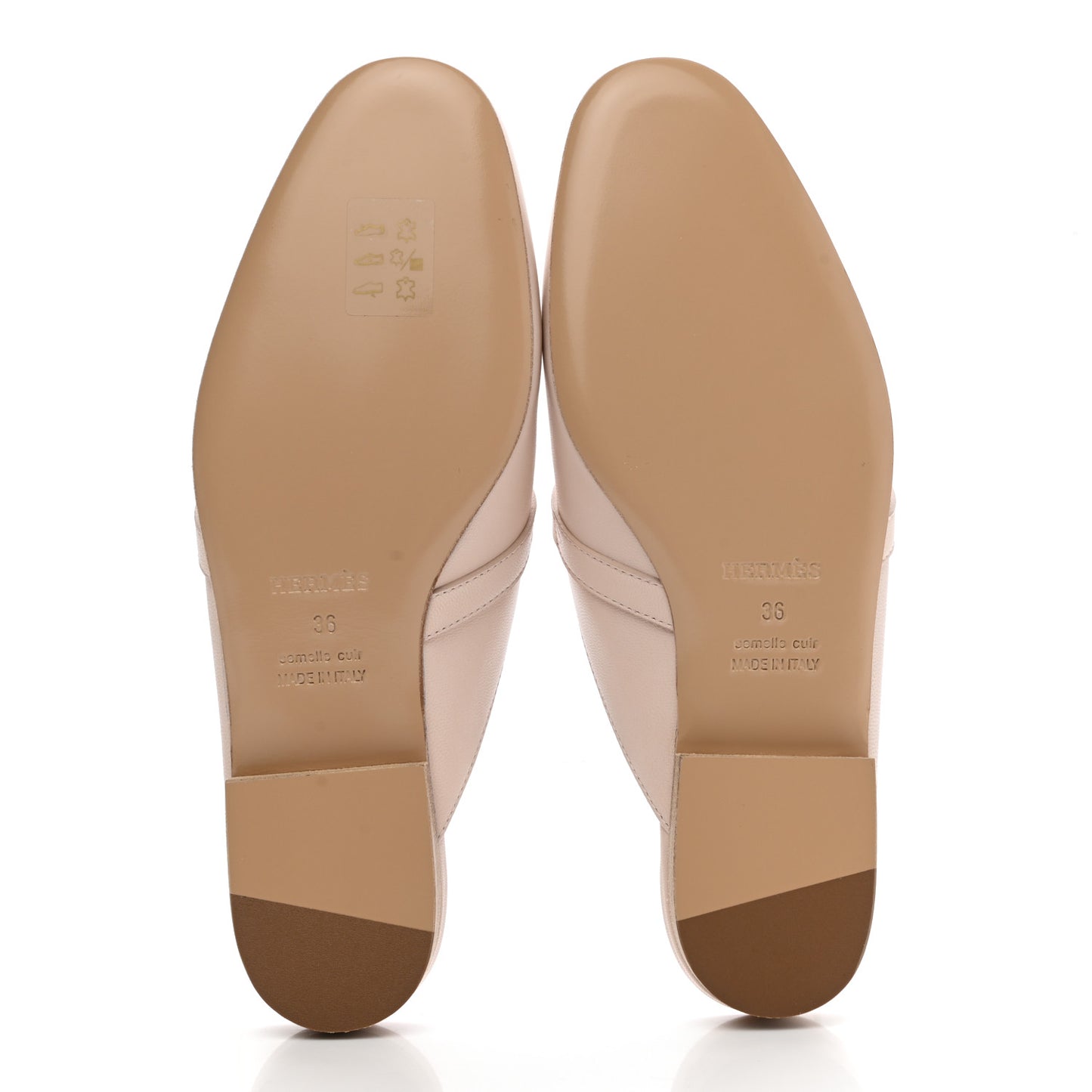 Goatskin Oz Mules 36 Blanc Poros
