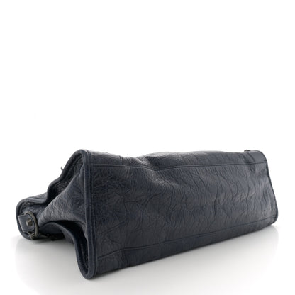 Balenciaga Agneau Classic Hardware City Bleu Nuit Dark Sea 5 of 12