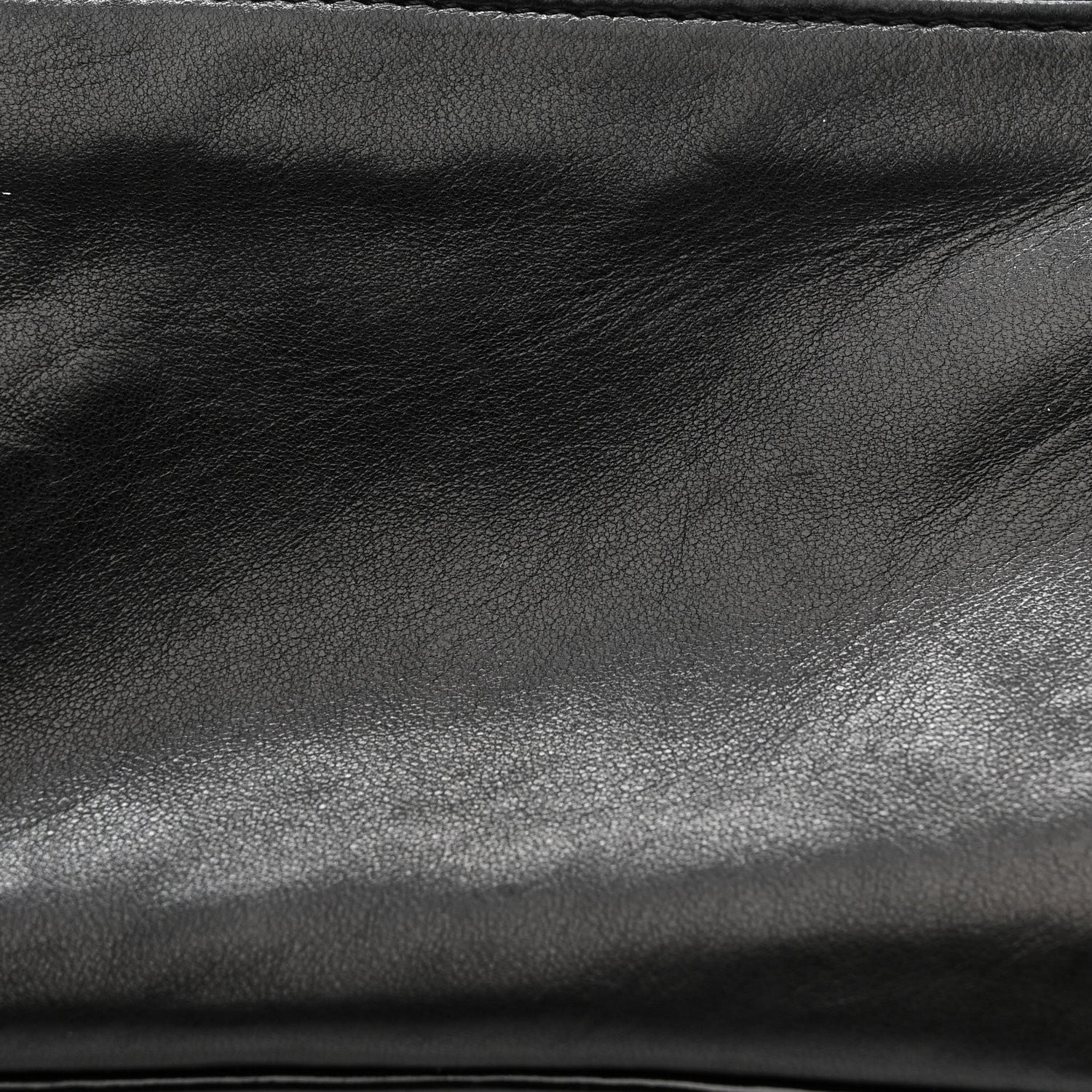 Chanel Lambskin Patent Camellia Wristlet Black 10 of 13
