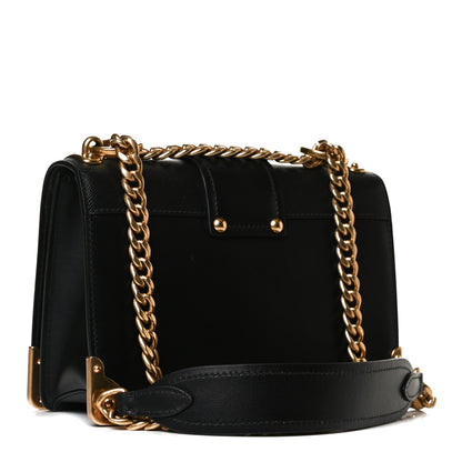 Prada City Calf Saffiano Cahier Bag Black 3 of 14