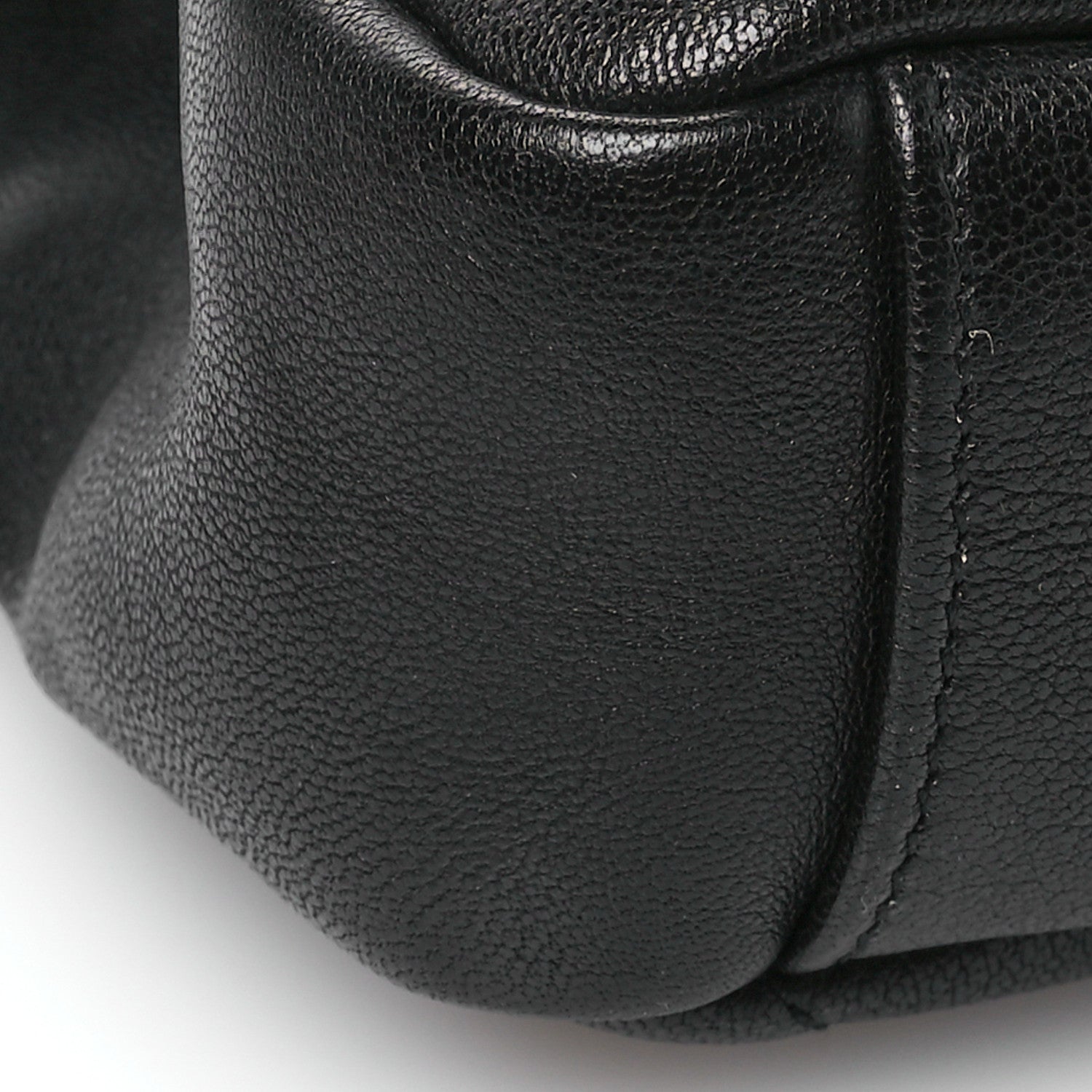 Saint Laurent Sheepskin Matelasse Chevron Monogram Medium College Bag Black 10 of 11