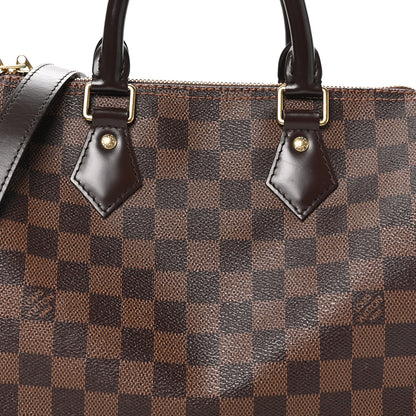 Louis Vuitton Damier Ebene Speedy Bandouliere 25 7 of 9