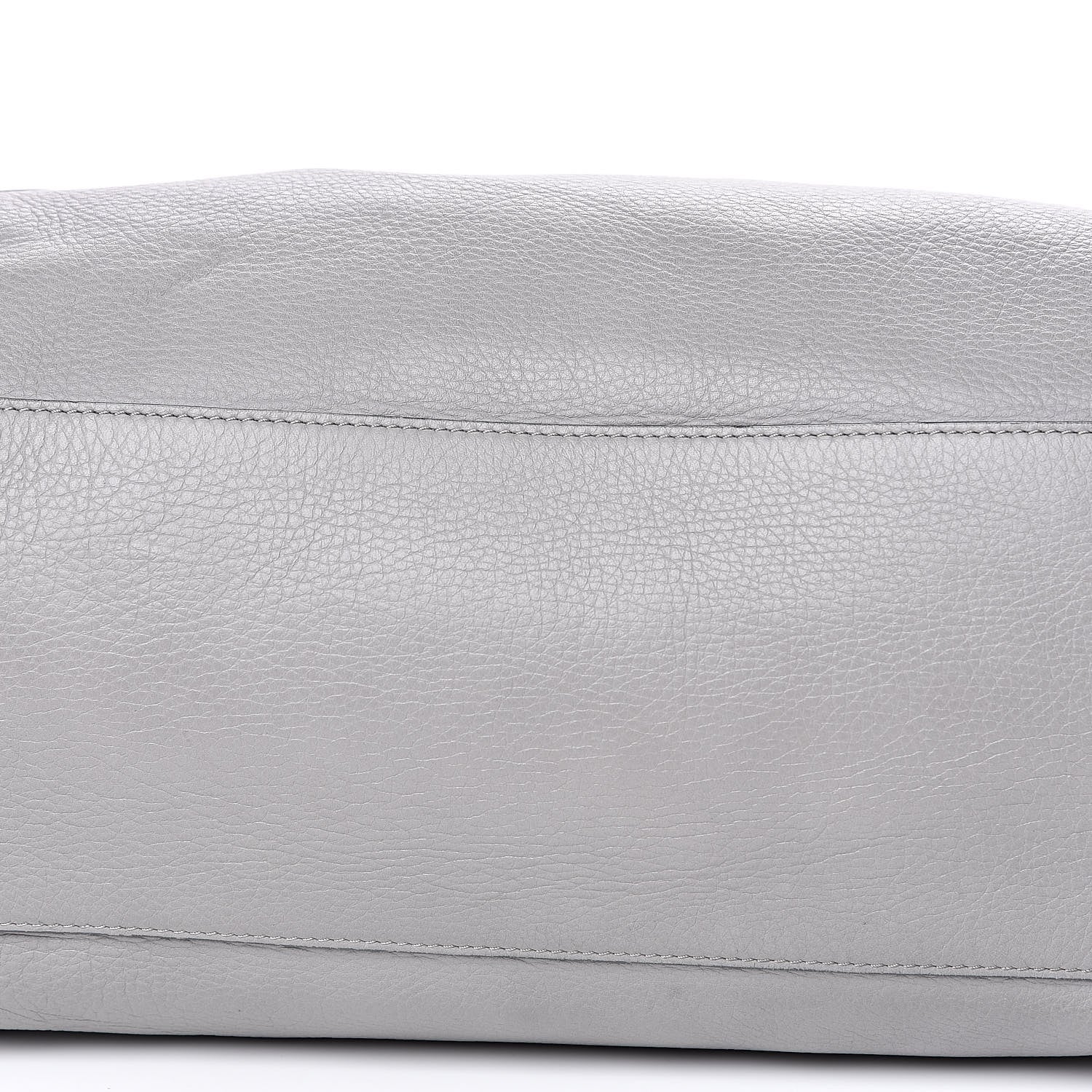 Givenchy Grained Calfskin Medium Pandora Pure Flap Bag Pearl Grey 9 of 14