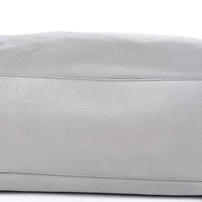 Givenchy Grained Calfskin Medium Pandora Pure Flap Bag Pearl Grey 9 of 14