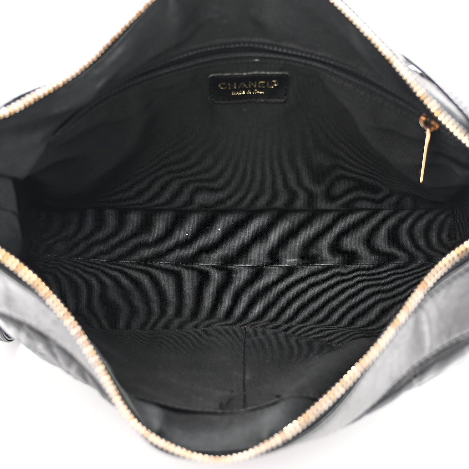 Chanel Lambskin Quilted Medium Chocolate Bar Shoulder Bag Black 5 of 11