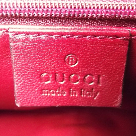 Gucci Eel Exotic Jackie O Flap Bag Red 6 of 9