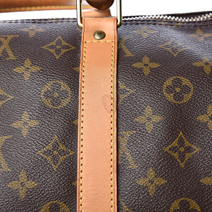 Louis Vuitton Monogram Keepall Bandouliere 55 13 of 17
