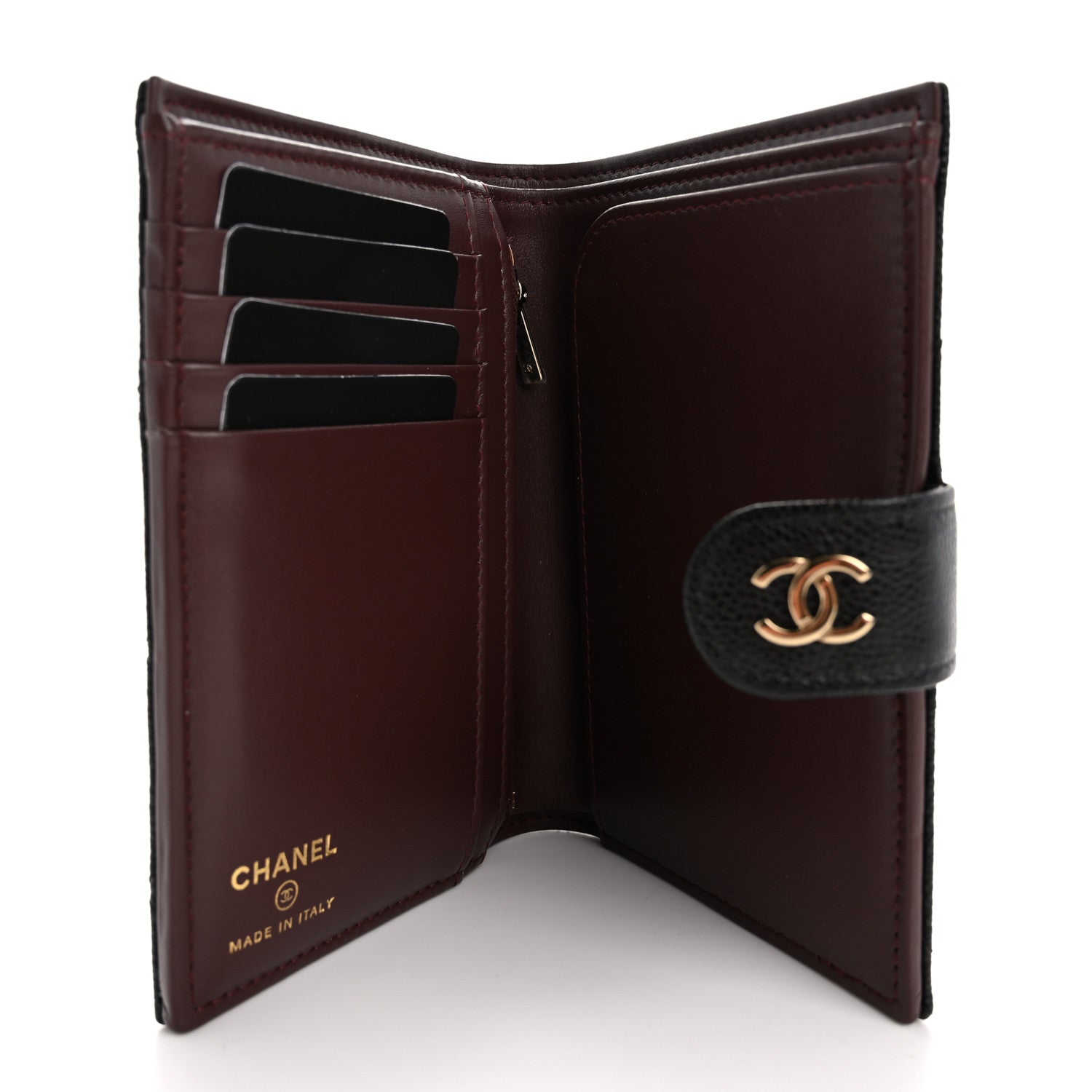 Chanel Caviar Quilted Passport Holder Black 5 of 10