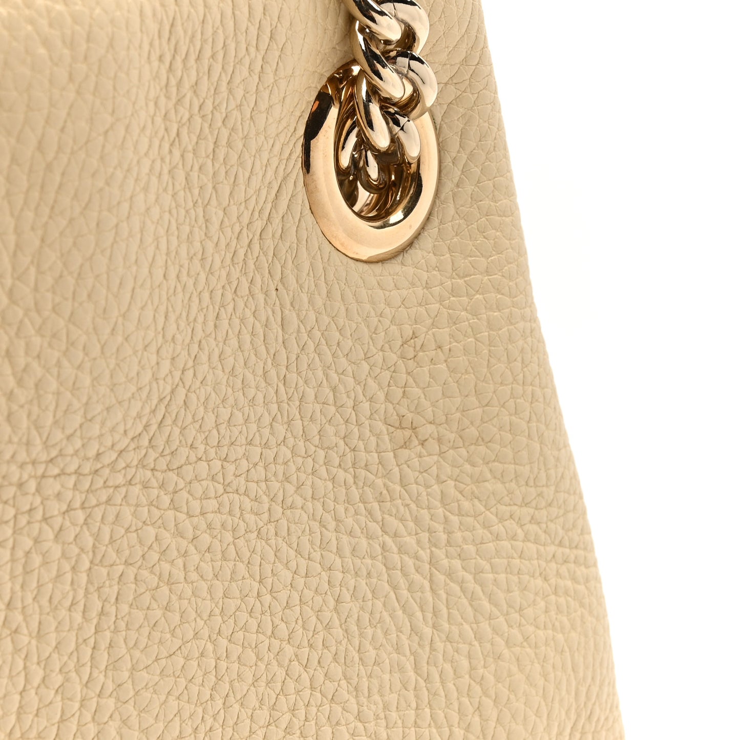 Cellarius Calfskin Medium Soho Chain Shoulder Bag Ivoire