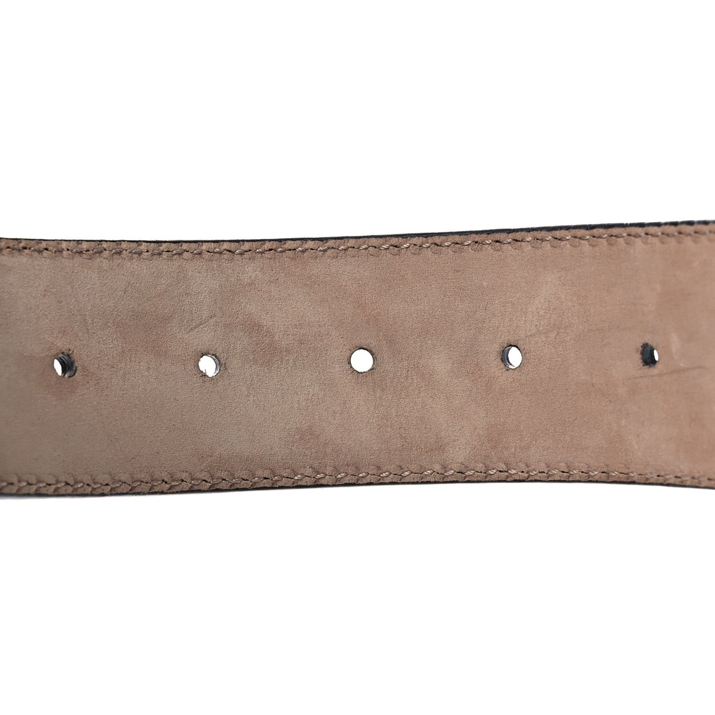 Guccissima Interlocking G Belt 90 36 Black