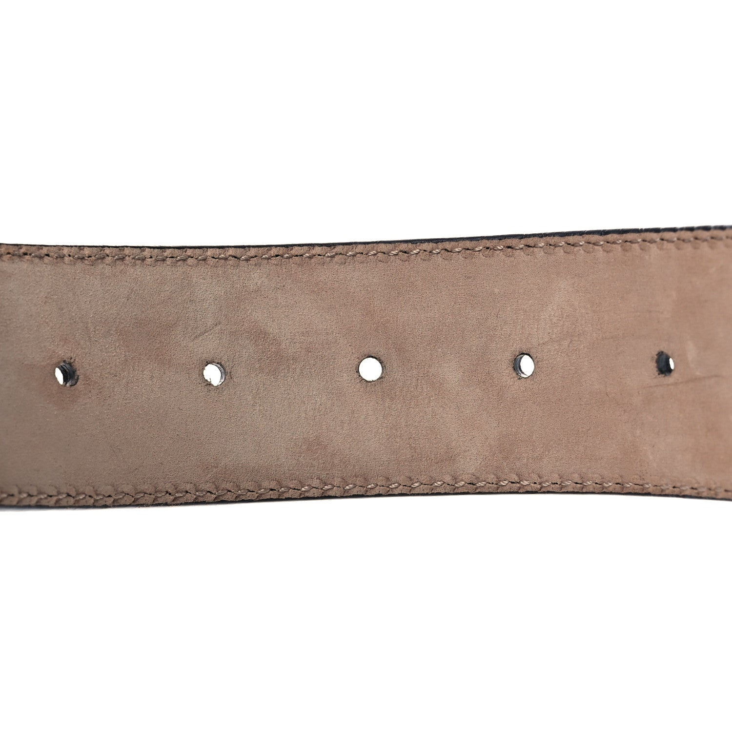 Gucci Guccissima Interlocking G Belt 90 36 Black 4 of 7