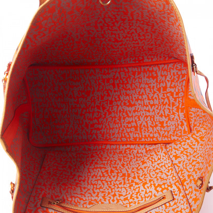 Louis Vuitton Monogram Graffiti Neverfull GM Orange 9 of 9