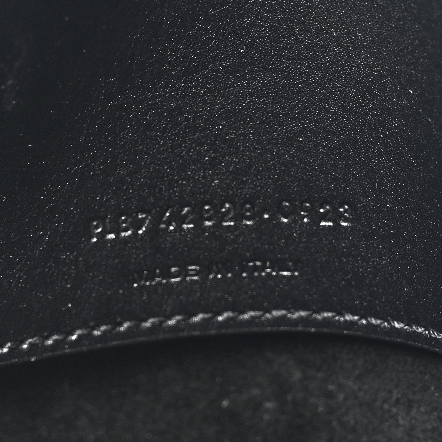 Saint Laurent Shiny Calfskin Le 37 Bucket Bag  Black 8 of 11