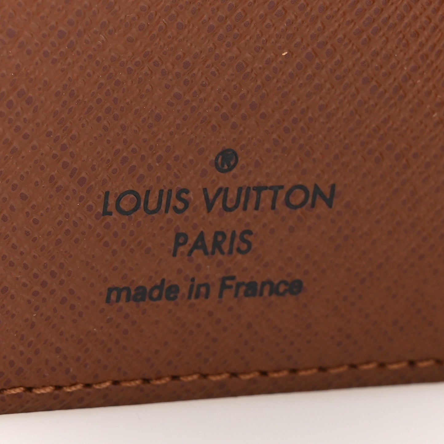 Monogram Porte Valeurs Checkbook Wallet