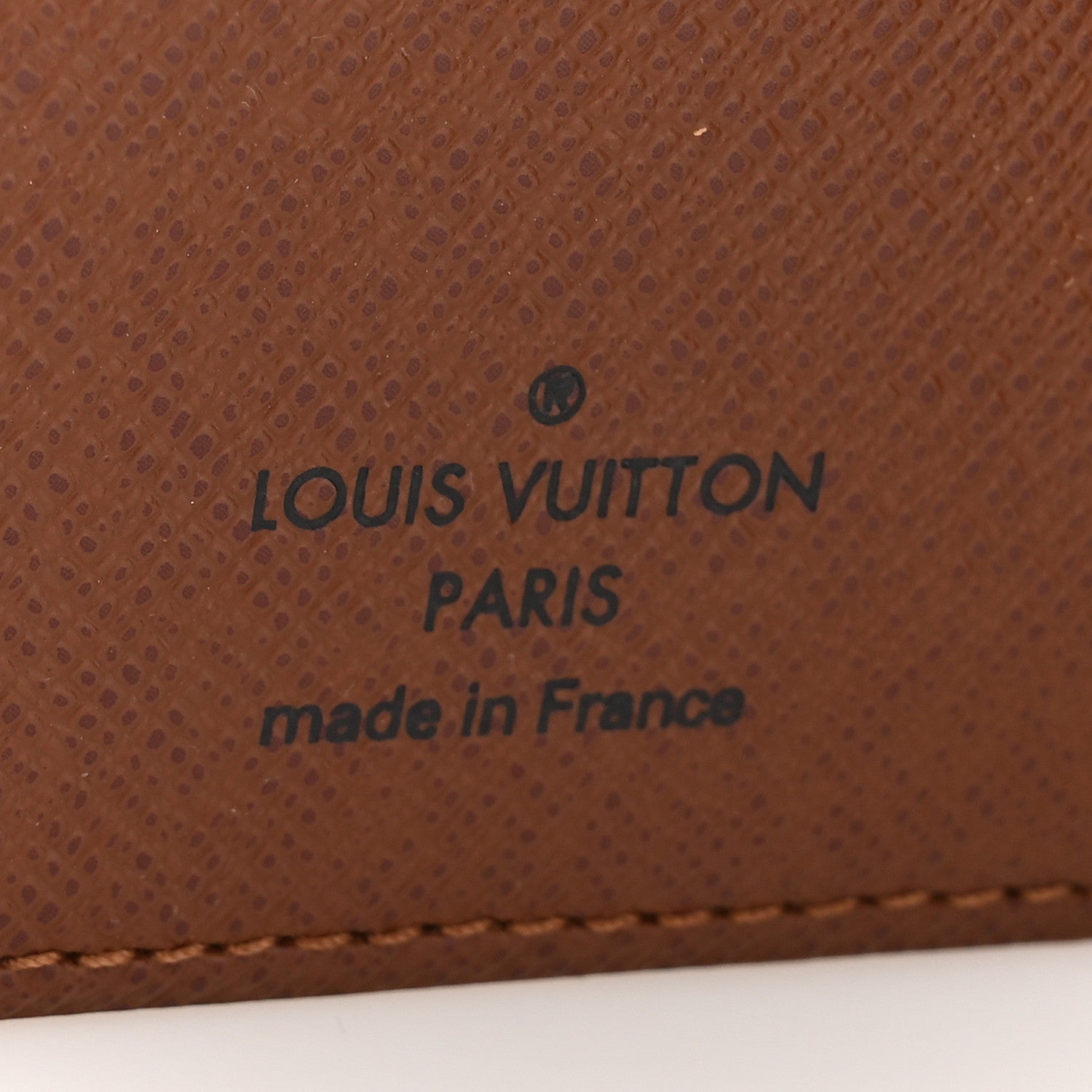 Louis Vuitton Monogram Porte Valeurs Checkbook Wallet 6 of 9