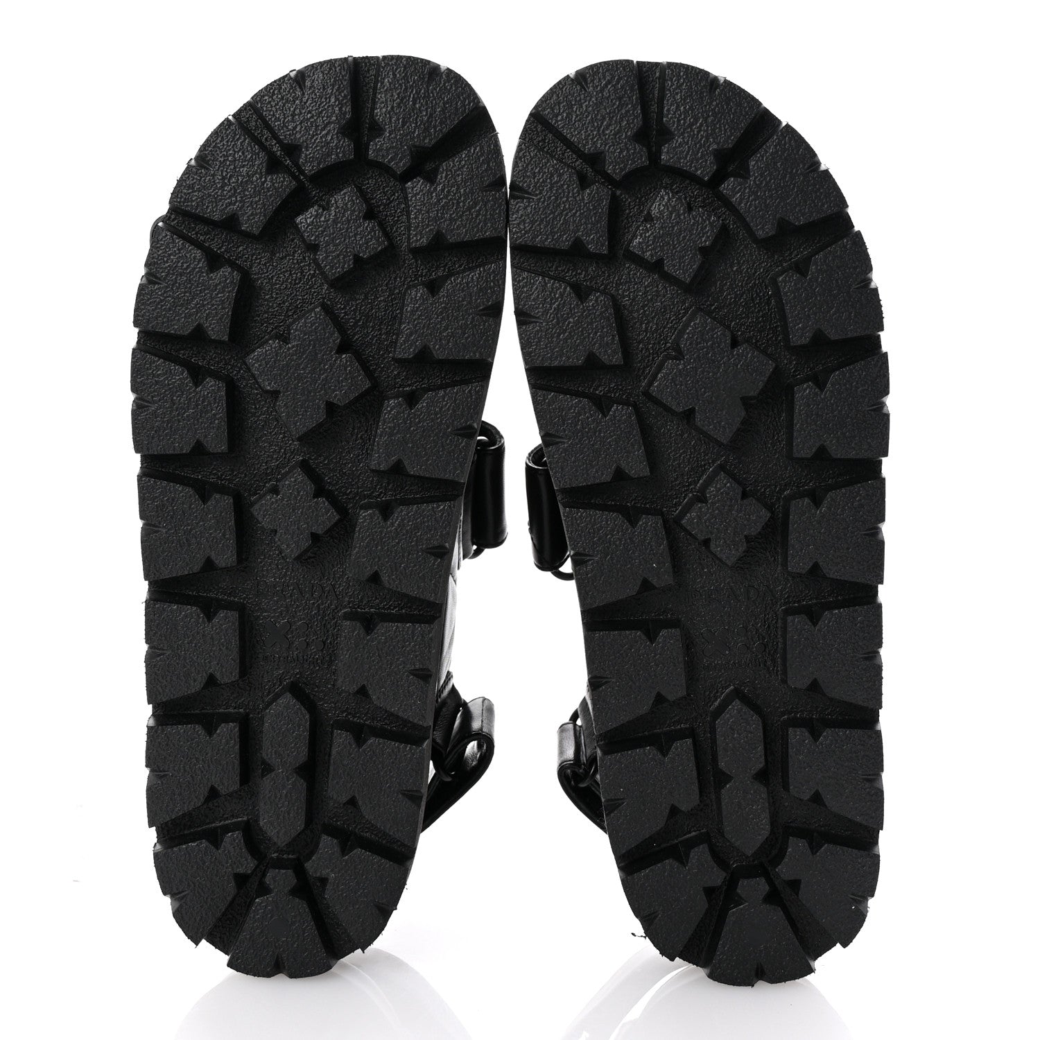 Prada Nappa Quilted Padded Slingback Sandals 39 Black 6 of 10