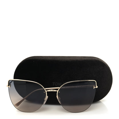 Tom Ford Ingrid Sunglasses TF652 Gold 9 of 9