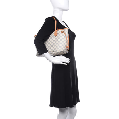 Louis Vuitton Damier Azur Neverfull PM 2 of 8