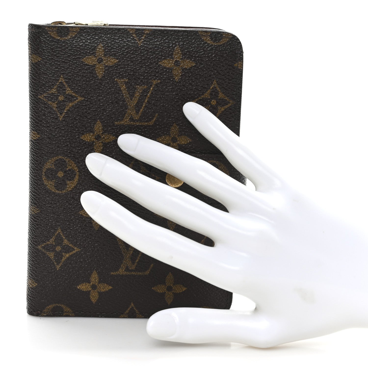 Louis Vuitton Monogram Porte Papier Zippe Wallet 2 of 8