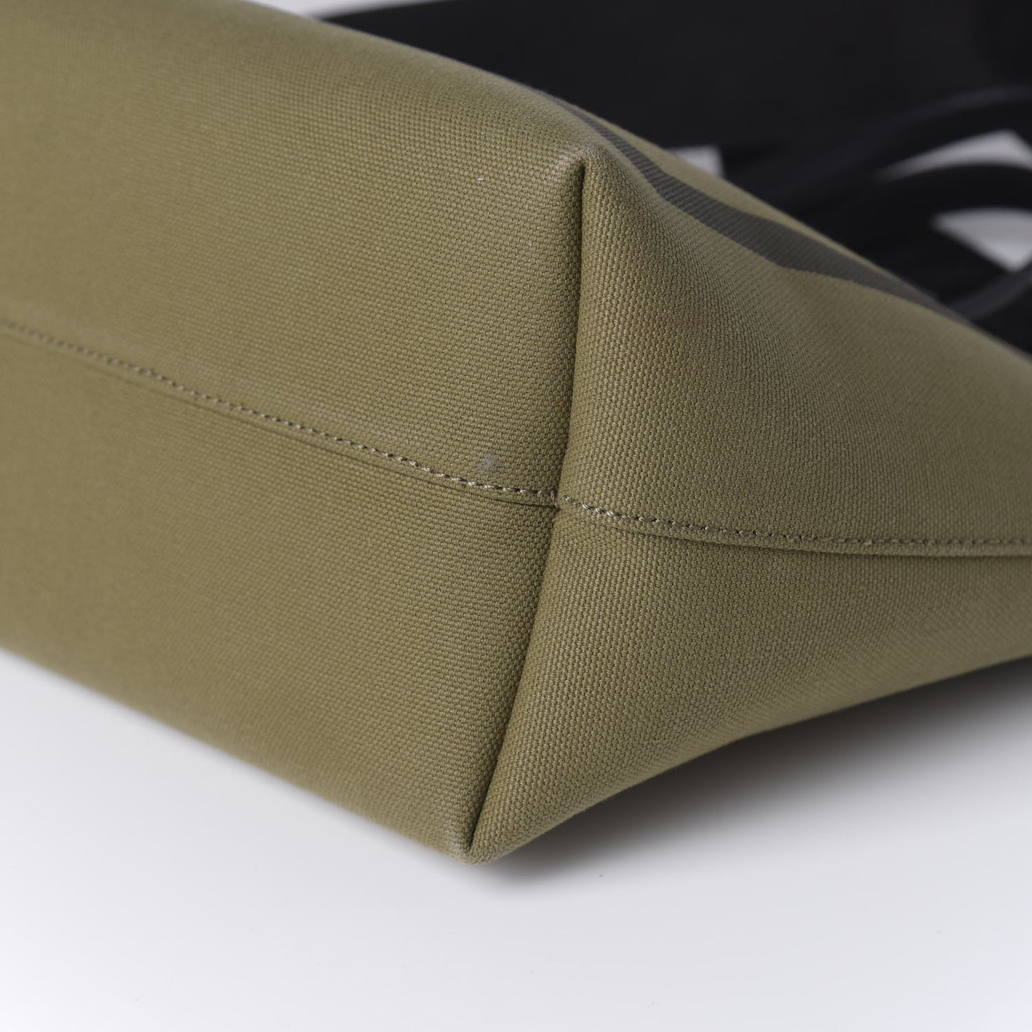 Canvas Mini T Tote Military Black