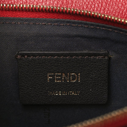 Fendi Vitello Cruise F is Fendi FF 1974 Embossed Medium Envelope Wallet On Chain Fragola Maya Black 6 of 11