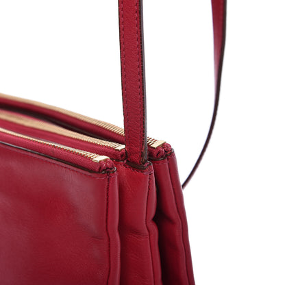 Celine Lambskin Large Trio Crossbody Bag Fuchsia 12 of 14