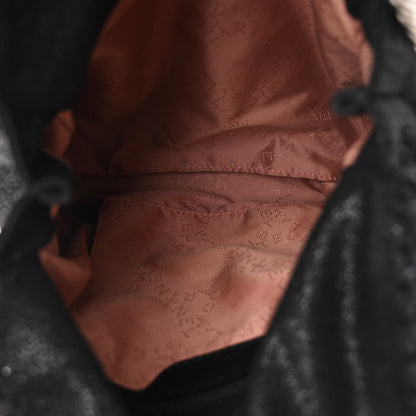 Stella McCartney Shaggy Deer Mini Falabella Tote Black 5 of 10