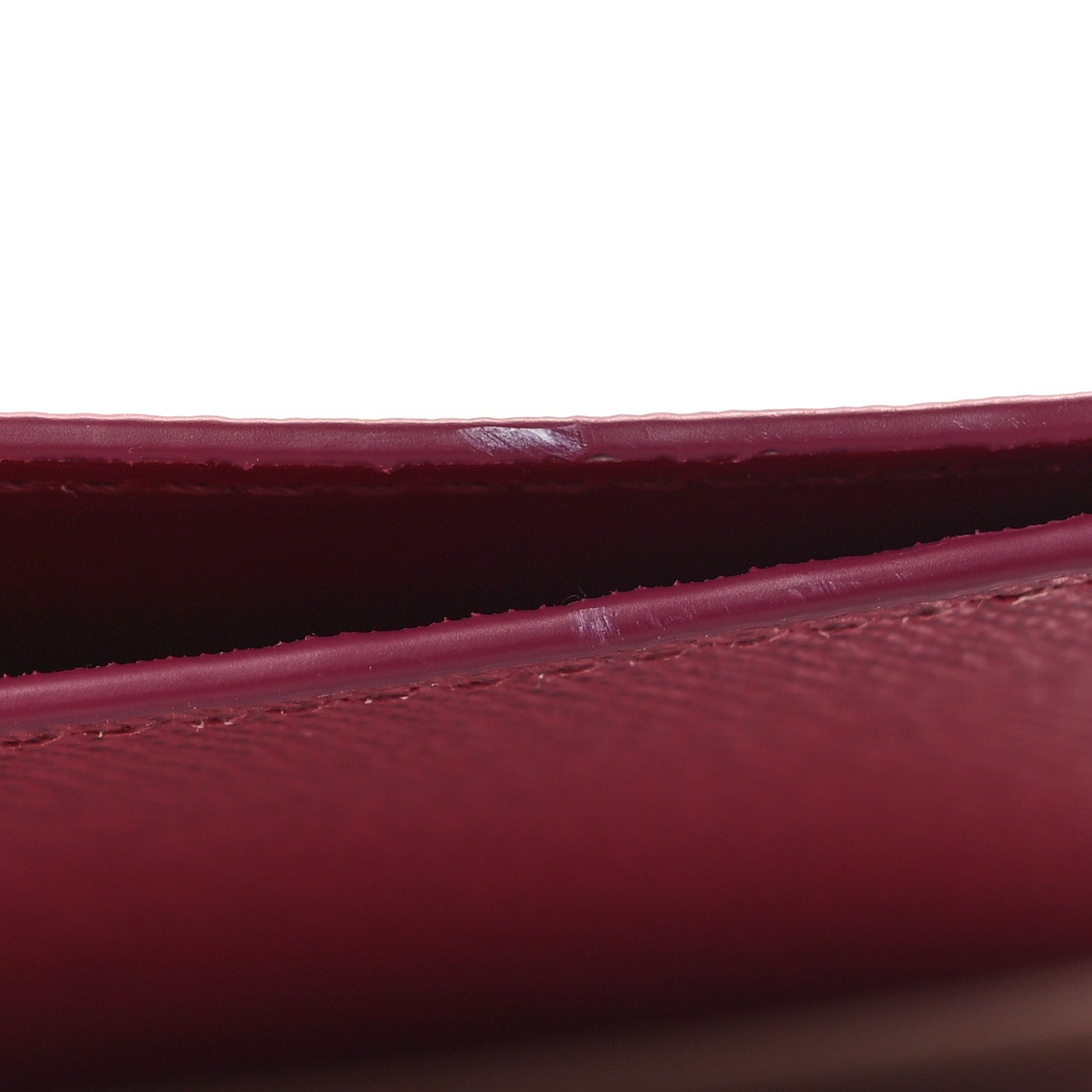 Louis Vuitton Calfskin Felicie Card Holder Insert Fuchsia 7 of 7