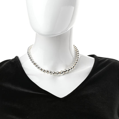 Tiffany Sterling Silver HardWear Graduated Ball Necklace 2 of 5