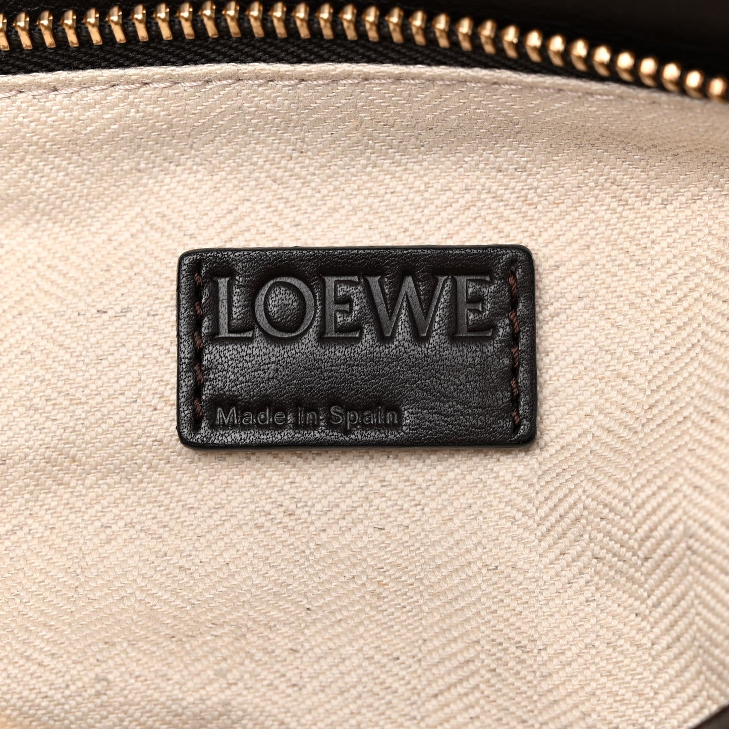 Suede Medium Puzzle Bag Gold