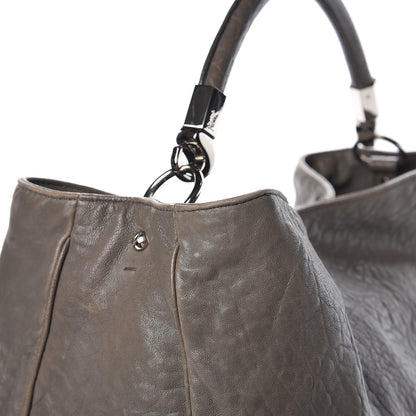 Saint Laurent Sheepskin Large Roady Hobo Grey 15 of 19
