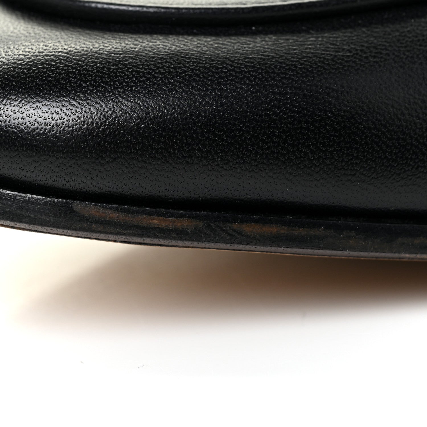 Gucci Calfskin Womens Jordaan Loafers 37 Black 18 of 19