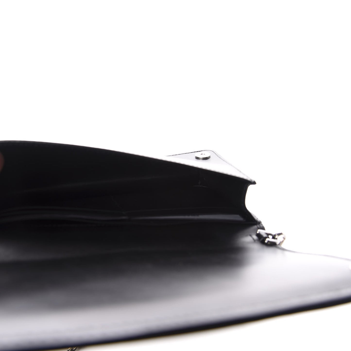 Nappa Impunture Diagramme Chain Wallet Black