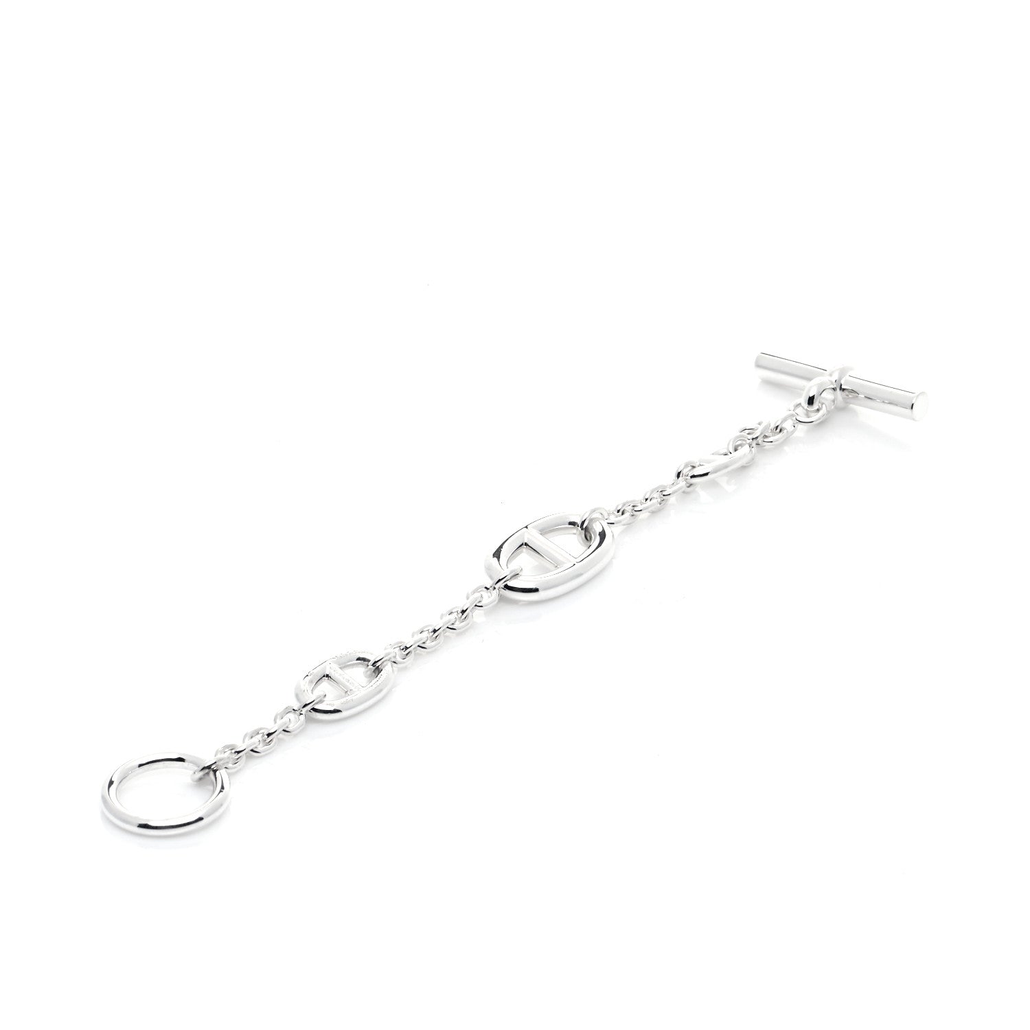 Hermes Sterling Silver Farandole Bracelet SH 4 of 6