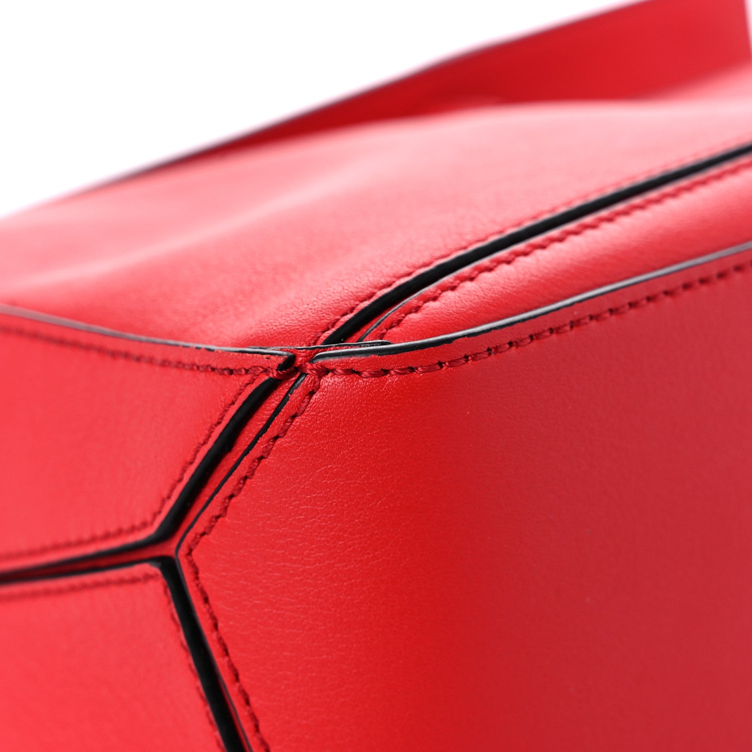 Loewe Calfskin Small Puzzle Bag Scarlet 6 of 10