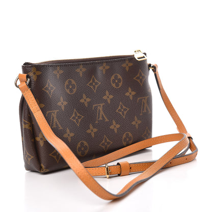 Louis Vuitton Monogram Pallas Crossbody Safran 3 of 9