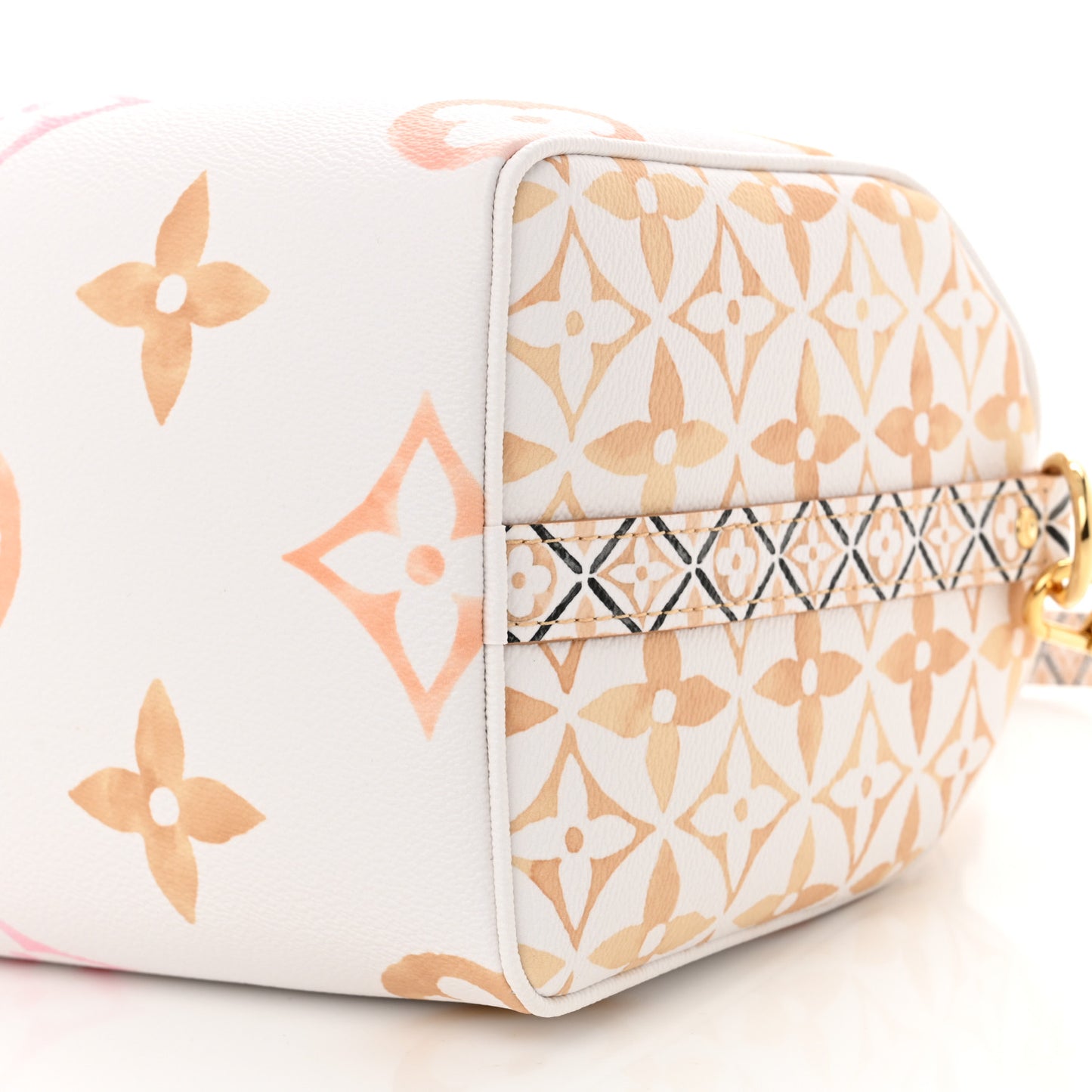 Monogram Giant By The Pool 2.0 Speedy Bandouliere 25 Beige