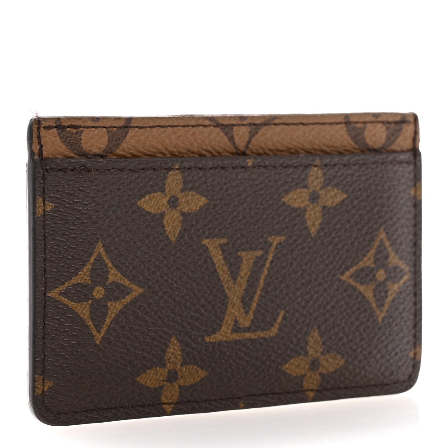 Reverse Monogram Card Holder