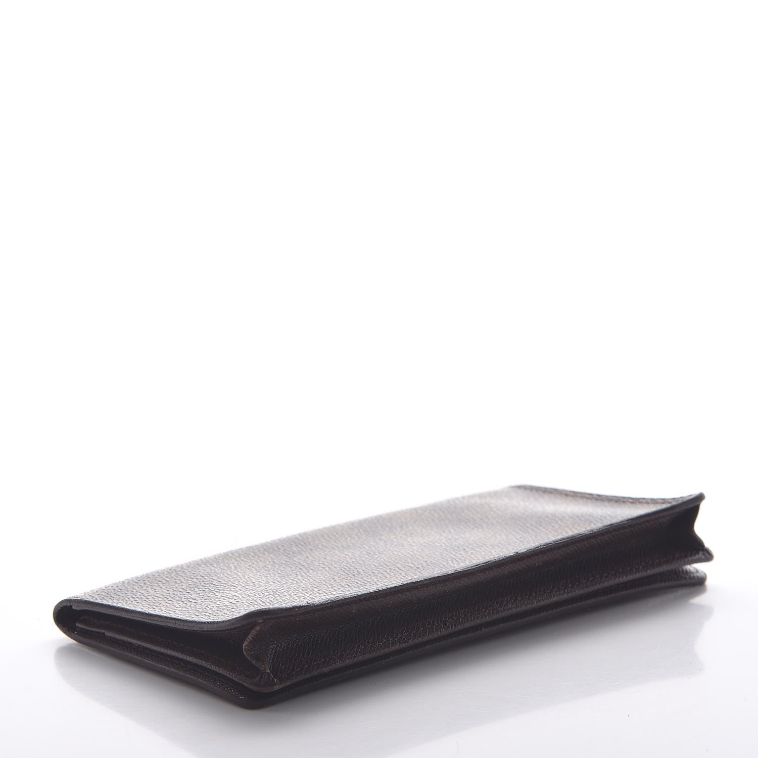 Louis Vuitton Damier Ebene Porte-Cartes Credit Yen Checkbook Wallet 4 of 9