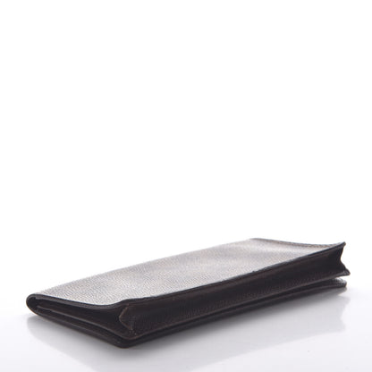 Louis Vuitton Damier Ebene Porte-Cartes Credit Yen Checkbook Wallet 4 of 9