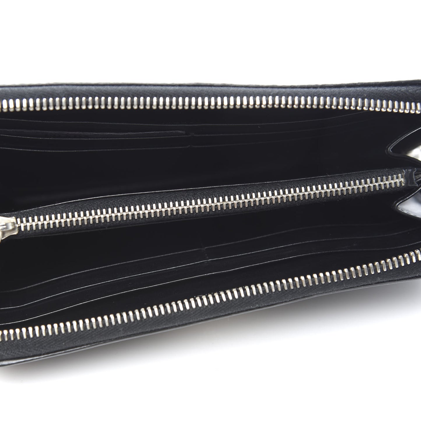 Tessuto Light Nylon Zip Around Wallet Black
