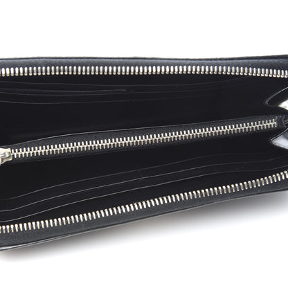 Prada Tessuto Light Nylon Zip Around Wallet Black 5 of 10