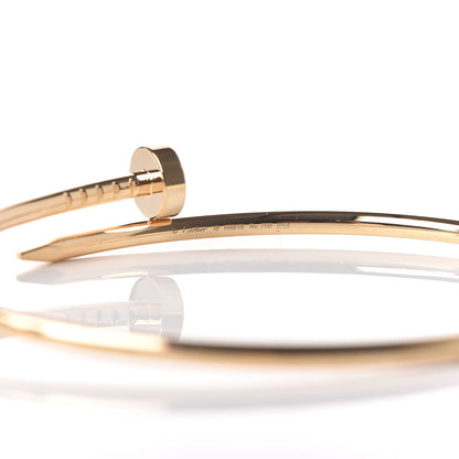 Cartier 18K Yellow Gold Small Juste Un Clou Bracelet 18 4 of 5