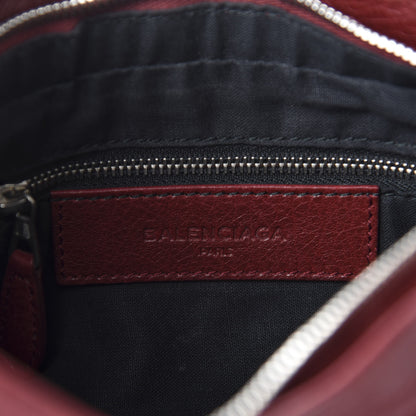 Balenciaga Agneau Giant 12 Silver Hardware Hip Rouge Cerise 8 of 10