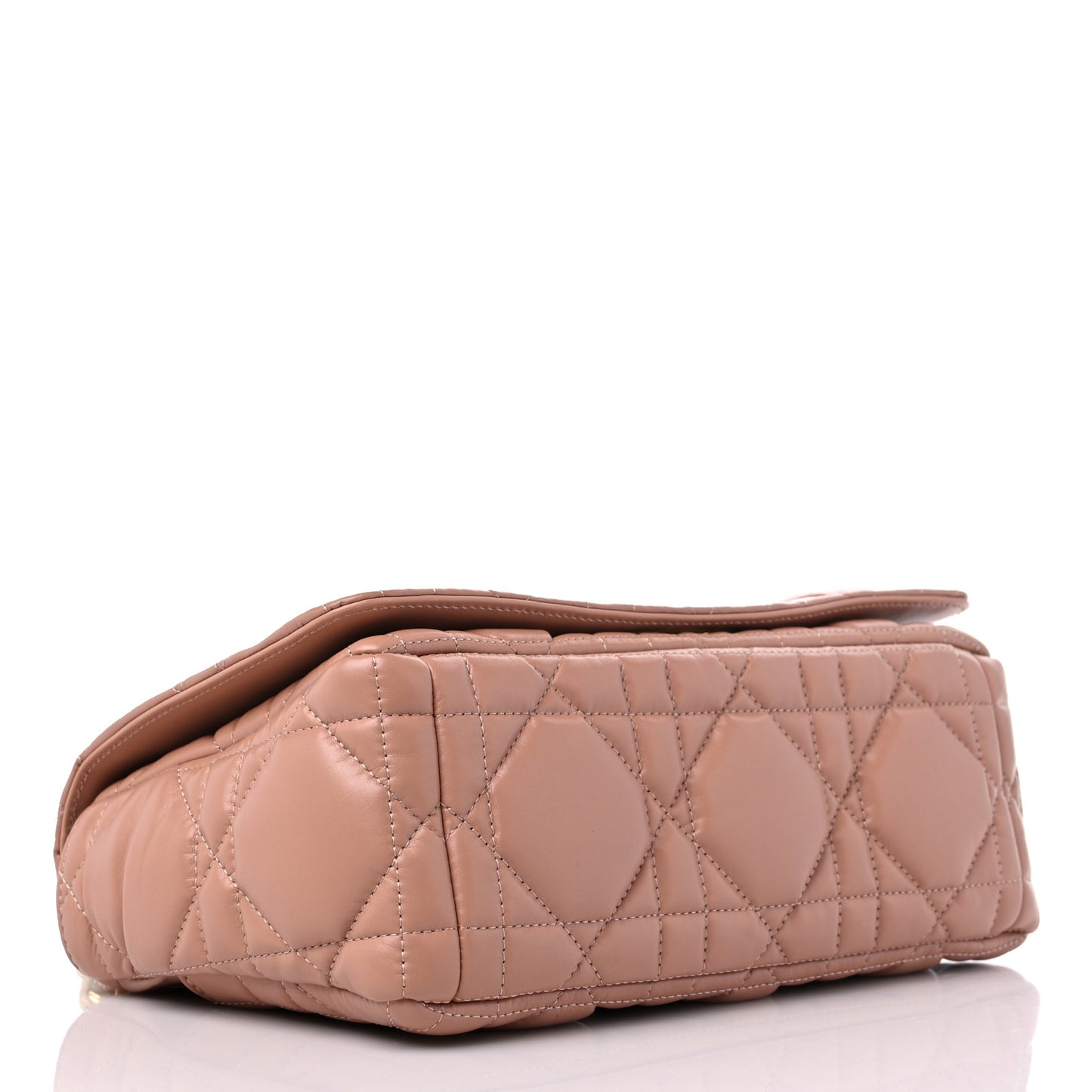 Calfskin Macrocannage Medium Caro Bag Rose De Vents