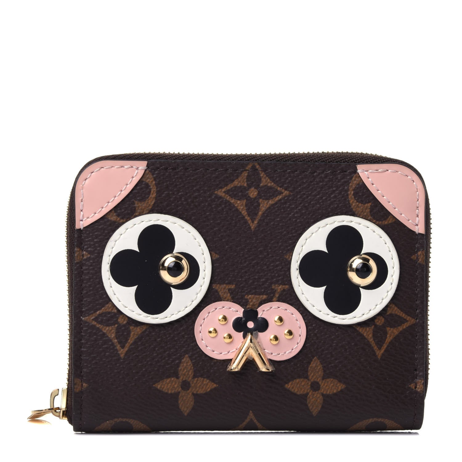 Louis Vuitton Monogram Valentine Dog Zippy Coin Purse 1 of 10