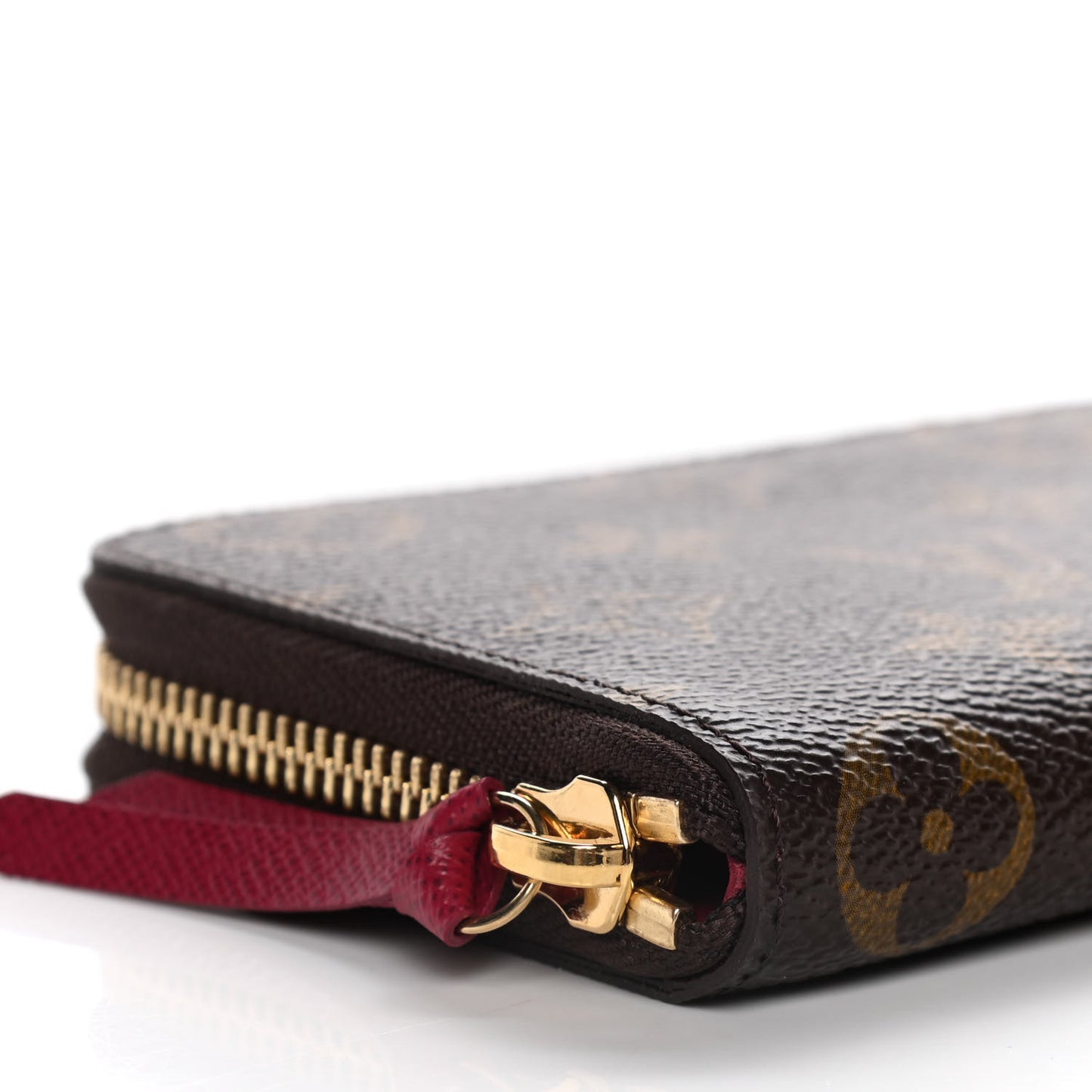 Monogram Clemence Wallet Fuchsia