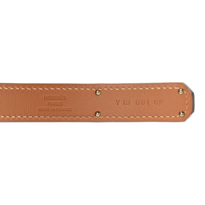 Hermes Epsom Kelly Belt Gold 5 of 5
