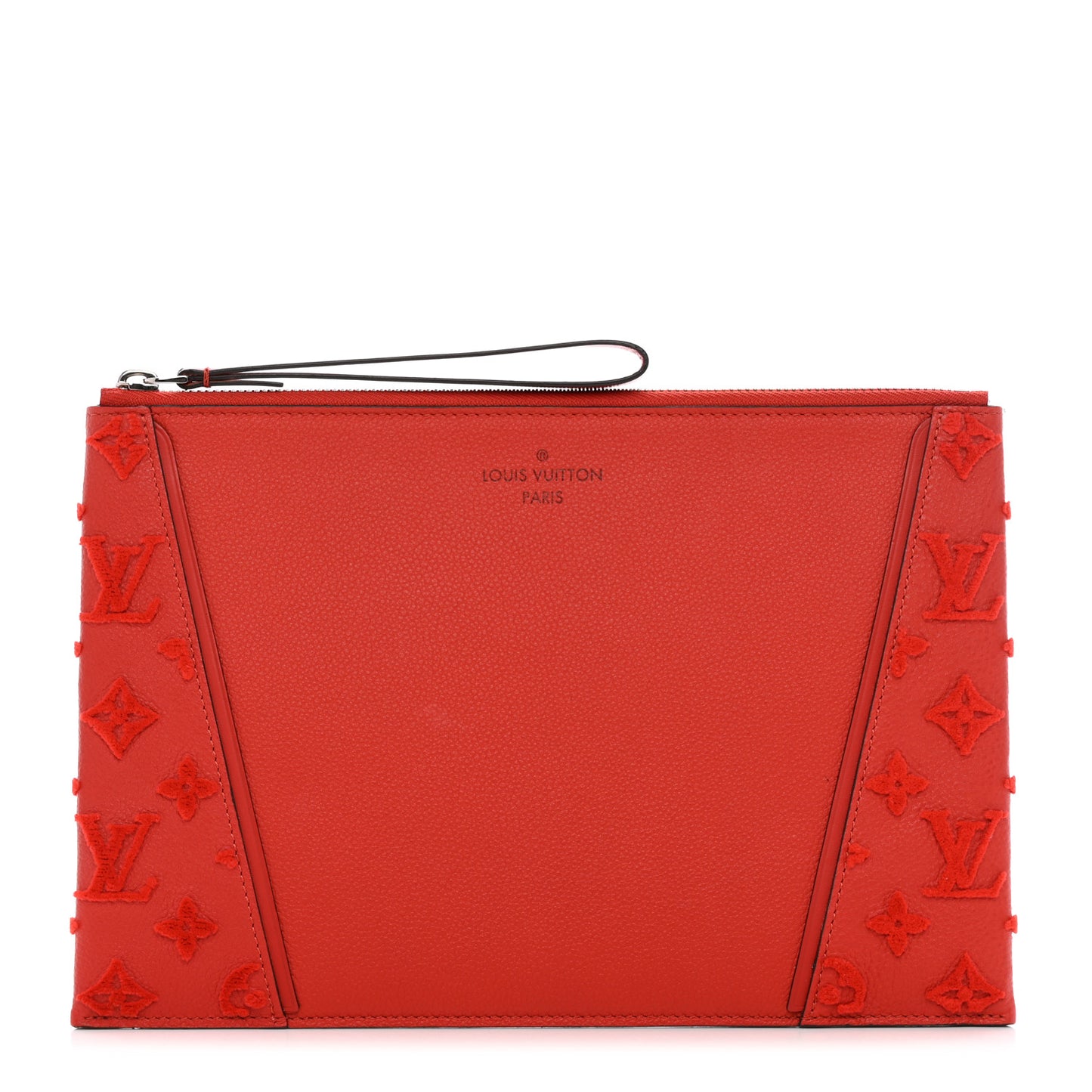 Monogram Veau Cachemire W Pochette Paprika