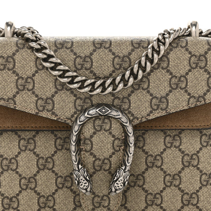 Gucci GG Supreme Monogram Mini Dionysus Shoulder Bag Taupe 8 of 12